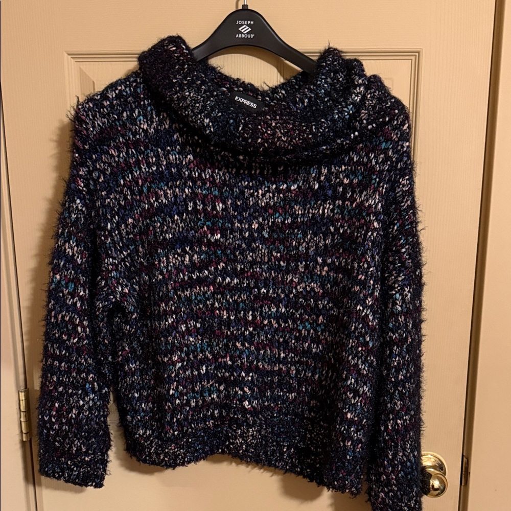 Express Colorful Knit Sweater - Picture 2 of 3